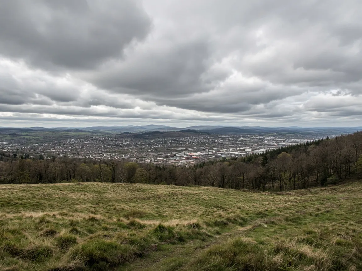 Gleniffer Braes open ground above Paisley, Renfrewshire — illustrative
